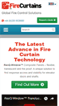 Mobile Screenshot of firecurtainsltd.com